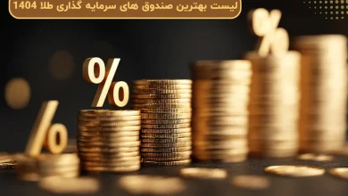 لیست بهترین صندوق های سرمایه گذاری طلا 1404
