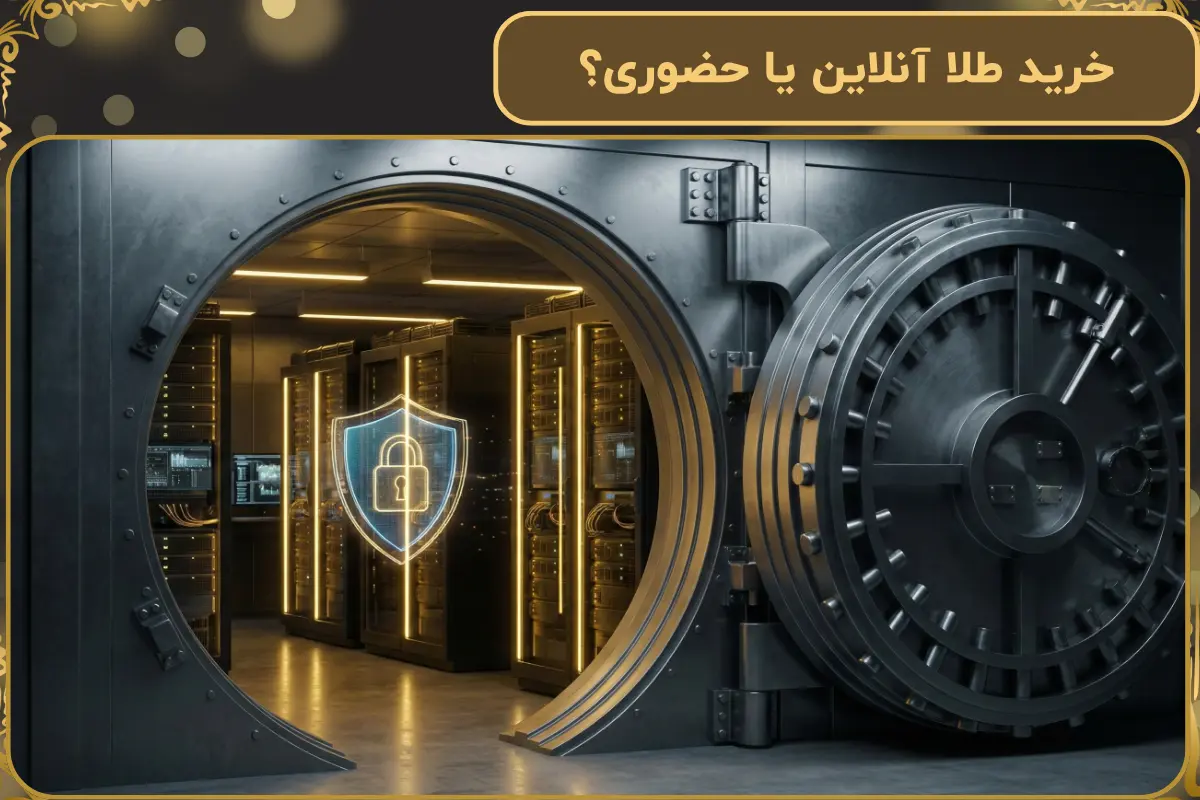 خرید طلا آنلاین یا حضوری؟ | بررسی مزایا و معایب