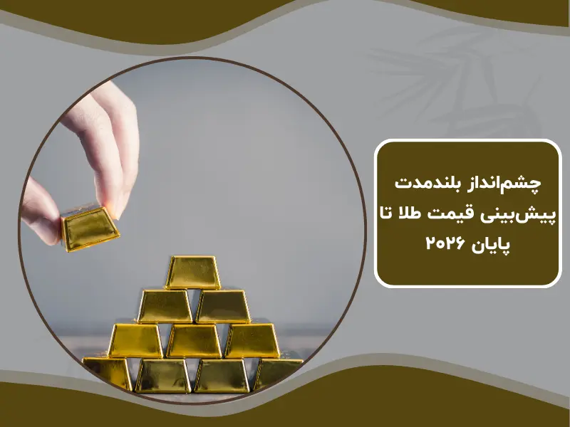 چشم‌انداز بلندمدت پیش‌بینی قیمت طلا تا پایان ۲۰۲۶