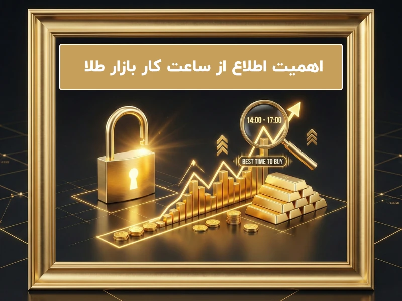 اهمیت اطلاع از ساعت کار بازار طلا