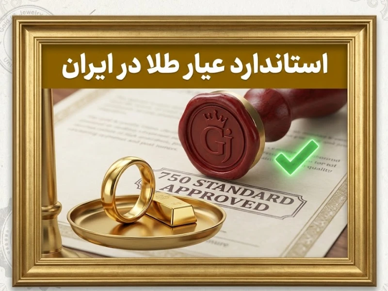 استاندارد عیار طلا در ایران